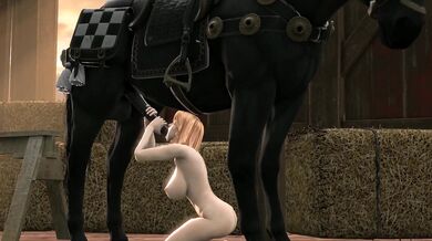 Riding and Milking the Good Cowgirl [santalol] in the Barn