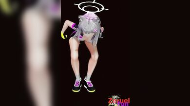 Koneko no Blue Ecstasy: A Shiroko Dancing Hentai Odyssey With a Nekomimi Twist!