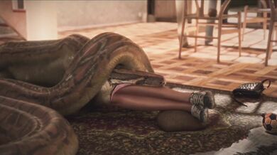 Slithering Gobbling Sneak Peek 3: Lost in Serpentine Digestion