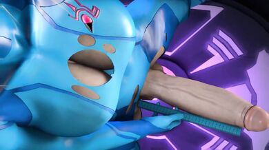 Big Cock Samus Aran Shows Off Her Toys