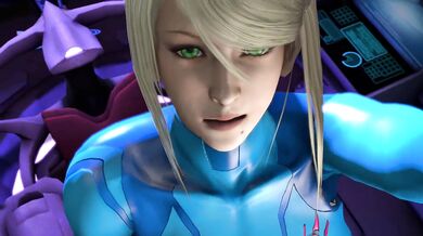 Big Cock Samus Aran Shows Off Her Toys