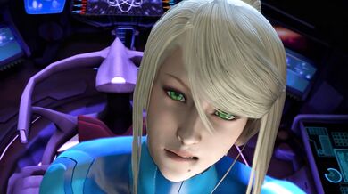 Big Cock Samus Aran Shows Off Her Toys