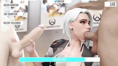 Nerdy Girl Goes Live on Cam and Gets DP'd By The World [Aphy3d]