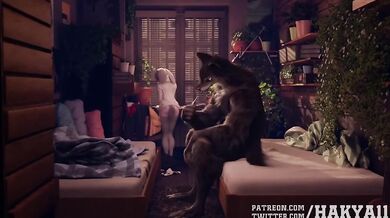 Blowjob Wolf and Bunny: The Hakkai Initiation