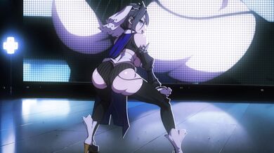Big-boobed Anime Girl Booty Shaking in HD!