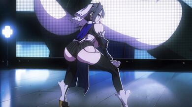 Big-boobed Anime Girl Booty Shaking in HD!