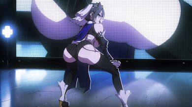 Big-boobed Anime Girl Booty Shaking in HD!