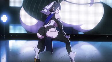 Big-boobed Anime Girl Booty Shaking in HD!