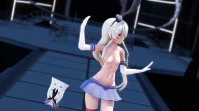 Shimakaze Goes Wild in 'Luvoratorrrrry!' [MMD R18] Shiron