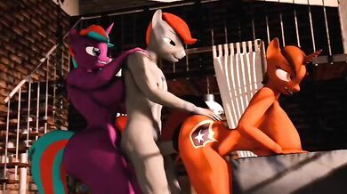 Throbbing Hard-Ons for Dylina's Threesome With Heart & Connar Stoud