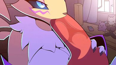 Renamon Gets Her Pleasure [XXX-MK]
