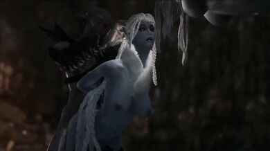Snow Elves' Sisters Betrayed by Falmer, Captured, Fucked, and Bred by Them in an Interracial Gangbang