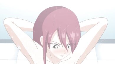 Erza's Soapy Splish-Splash: A Naughty Bath Time Adventure