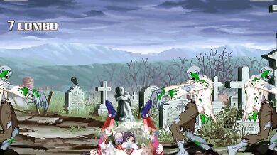 Arcana Heart vs Zombies in a Flesh-Eating Bonanza