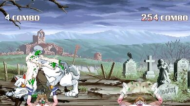 Arcana Heart vs Zombies in a Flesh-Eating Bonanza