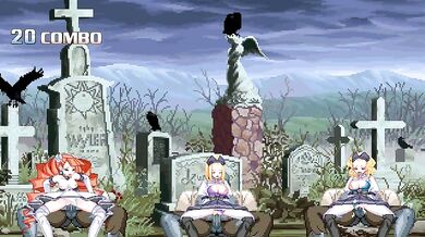 Arcana Heart vs Zombies in a Flesh-Eating Bonanza