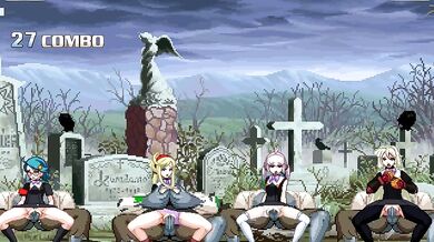 Arcana Heart vs Zombies in a Flesh-Eating Bonanza