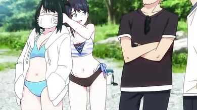 Tentacling Rikka's Gridman Glands in HD Quality Hentai