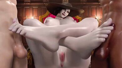 Cumming in Dimitrescu's Ass [gamingarzia]