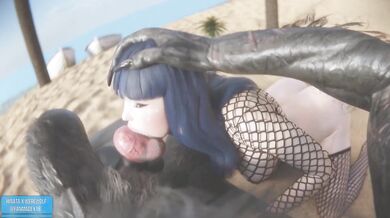 Boner Breaker: A Hentai Mashup of Hinata and a Lustful Lycanthrope
