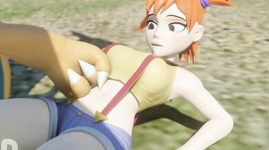 - Charizard's Throbbing Cock Muffles Misty's Moans