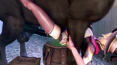 Bonus Mini: Girl Fucked by a Horse in 3D