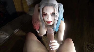 Harley Quinn's Lewd Handiwork
