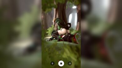 Tsuyu's Surprise Masturbation Session in Full HD