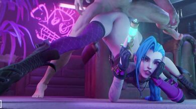 Jackin' Off with Jinx and Her Supernatural 'Pose'