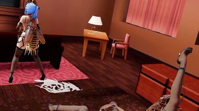 Slutty Princess Buggers the Beast's Big Rod [Poppy]