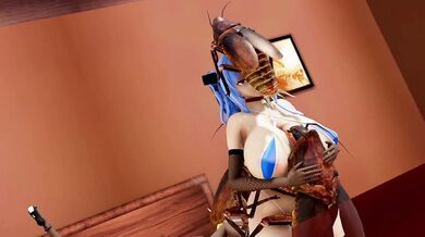 Slutty Princess Buggers the Beast's Big Rod [Poppy]