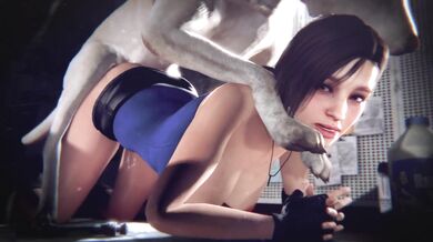 Jill bangs Dog (Classic Remake | Bayern)