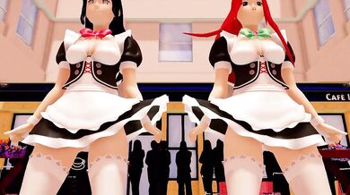 The Untouched Desires of Hinata and Kushina Explored in a Feline Dance of Seduction