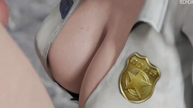 Rachel's Throat Tightens as She Gags on the Massive Cock in 'Blowjob - Redmoa'