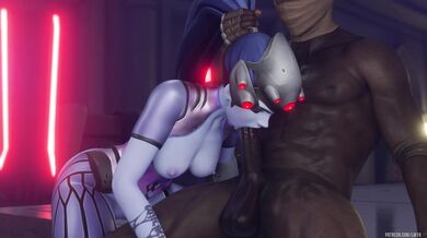 - Widowmaker's Dark Desires (Interracial Face Fucking)