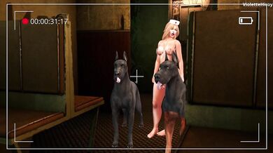 Nurse's Naughty Canines: Zombitch Perversions