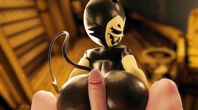 Flexible woman riding cowboy in reverse