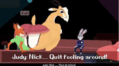 Strap-on Gazelle's Tight Ass Gets Nailed by Nick, Translated in Portuguese
