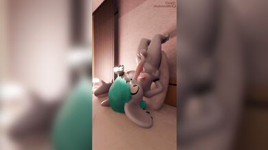 Maddie's Solo Oral Fun - Furry Fetish Porn