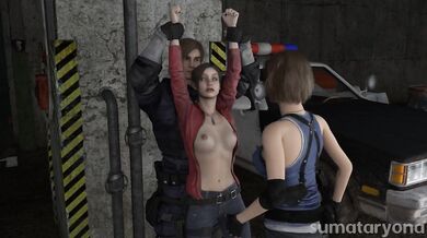 #8 - The Belly Punching Affair of the Resident Evil Duo: Claire and Jill's Nasty Stomach Smashing Adventure.
