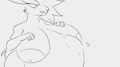 Bunny Snatching and Swallowing Orgy