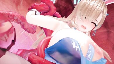 Asuna's Tentacled Entrapment