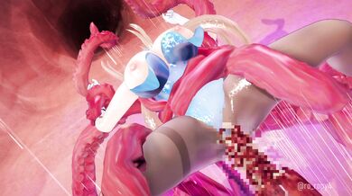 Asuna's Tentacled Entrapment