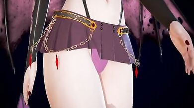 Innocent schoolgirl possessed by a lustful demonic entity