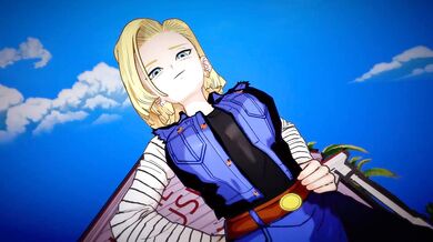 Busty Android 18 Takes on Goku in a Steamy Dragon Ball Z Threesome with Bazett