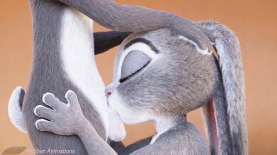 Judy's Oral Excellence: A Rubber Animated Adventure