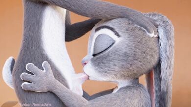 Judy's Oral Excellence: A Rubber Animated Adventure