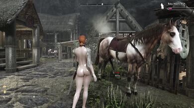 Pussy Pounded on a Rainy Day in Falkreath