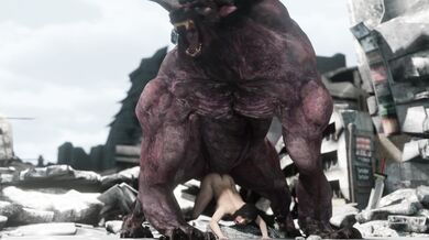 Ravished by the Behemoth! Tifa's Naked Adventure in 4K!