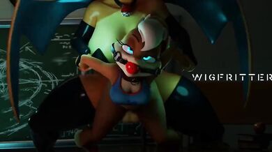 Futa Charizard's Wigfritter Birthday Bash with Lola